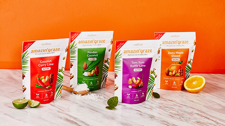 It's much easier to identify which ingredients are used on the packets, like their range of nut mixes.