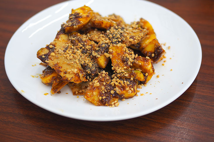 Fruit rojak is one of the surprise delicious finds here.