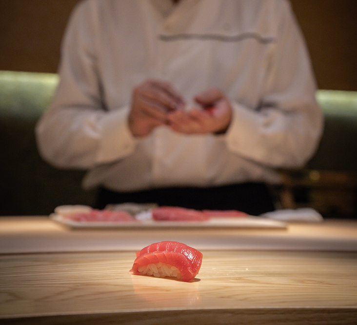 Dine on finely crafted sushi at Sushi Ryu