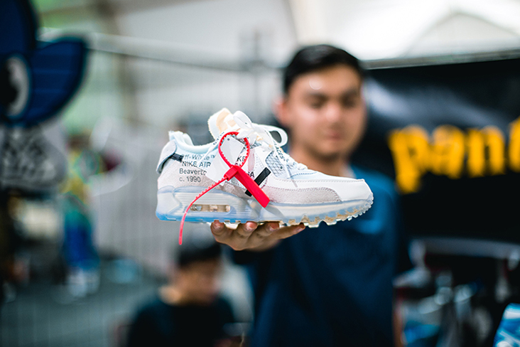 The Off-White™ x Nike Air Max 90 by legendary designer Virgil Abloh
