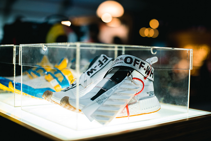 You can oooh and aah over hyped pair of sneakers like this one from Virgil Abloh