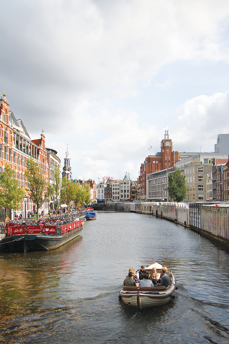 Exploring the canals of Amsterdam can work up quite an appetite for most visitors