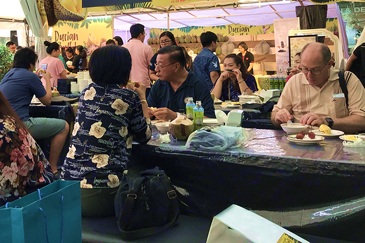 A durian buffet is for anyone who loves the King of Fruits.