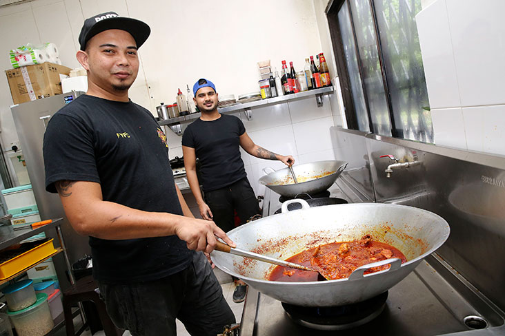 You'll be surprised but they cook their curries every day to keep it fresh.