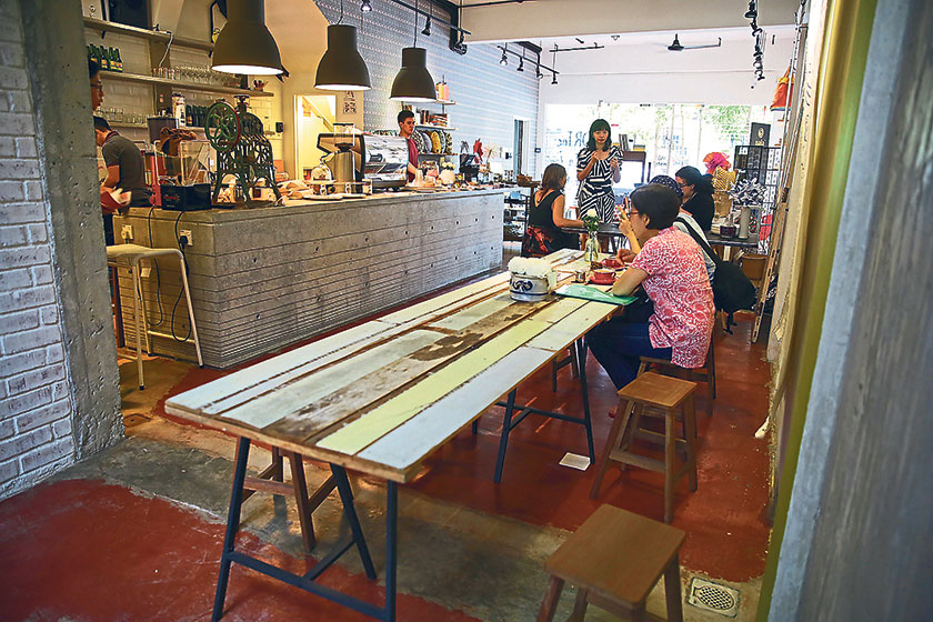 Make friends, bring home some books and enjoy the ambience at DR.Inc 