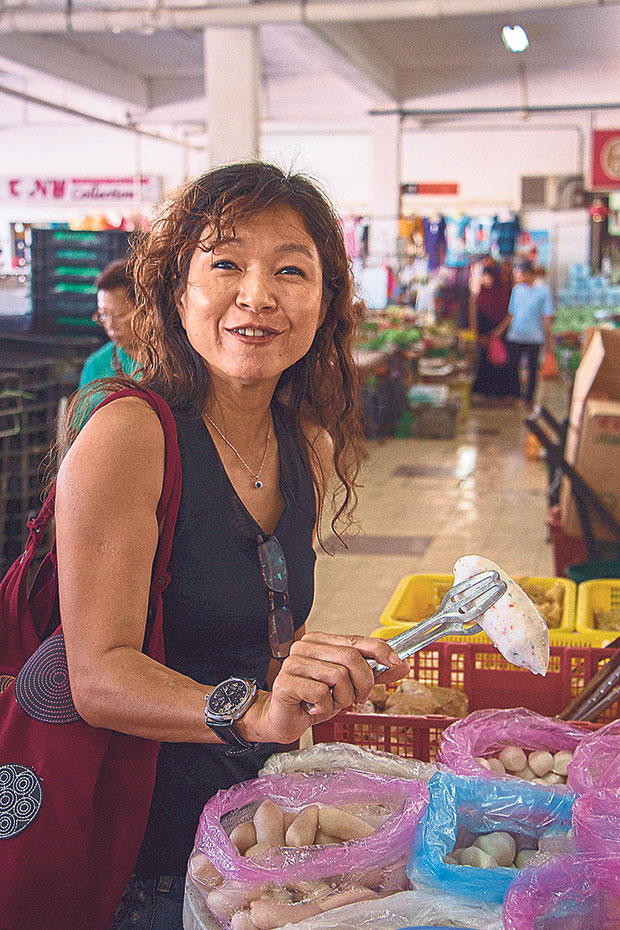 Choose from a wide variety of fish balls, some only found in Malacca