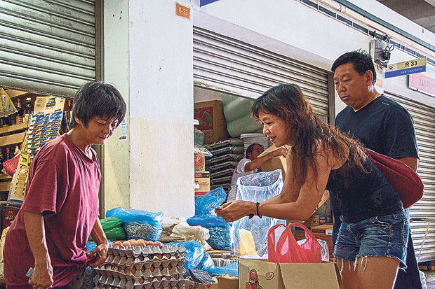 Madam Soh has many regulars who make special trips to her shop
