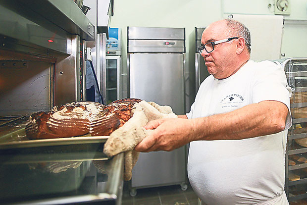 Der Backmeister uses a steam and stone oven to bake their breads
