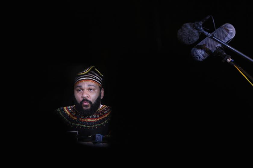 French comedian Dieudonne M'Bala M'Bala, also known as just 'Dieudonne', attends a news conference at the 'Theatre de la Main d'or' in Paris January 11, 2014.u00c2u00a0u00e2u20acu201d Reuters pic