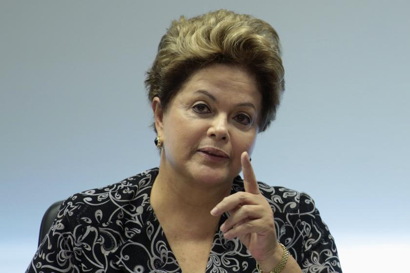 Brazil's President Dilma Rousseff gestures during a meeting with representatives from youth movement groups at the Planalto Palace June 28, 2013. u00e2u20acu201d Reuters pic