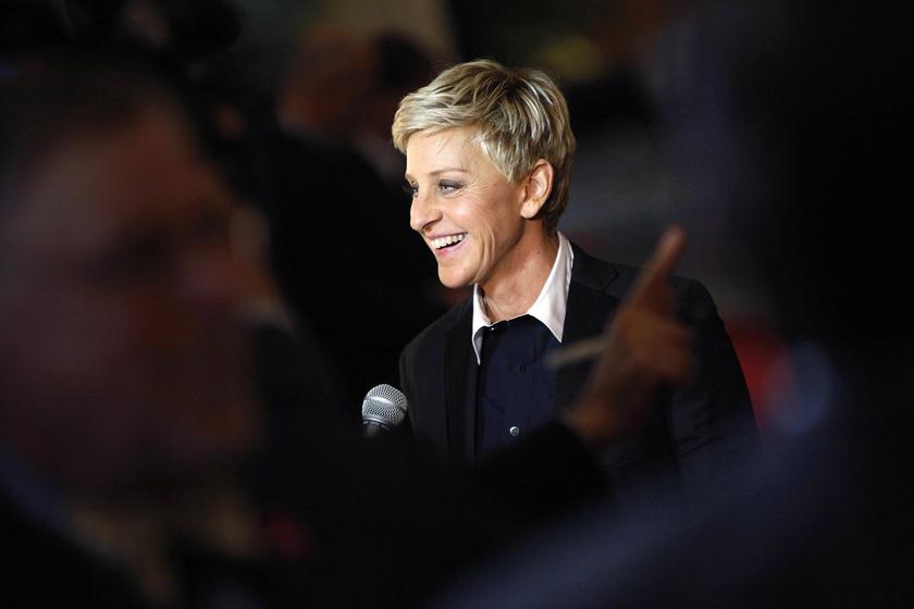 Ellen will be producing a new comedy series starring a lesbian character who chooses to have a child with a man. u00e2u20acu201d AFP pic
