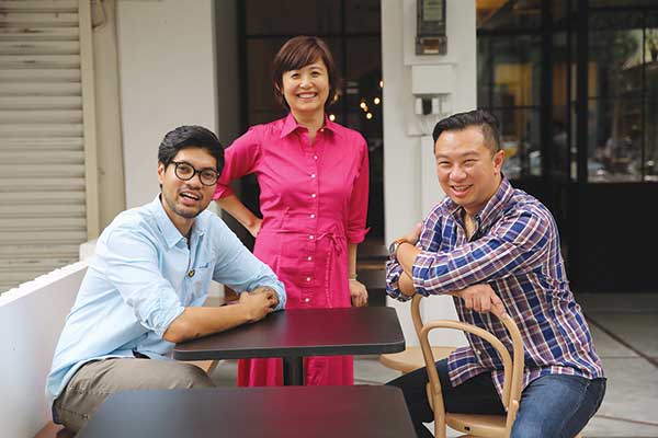 Asianage’s Alex Anthony and Jenifer Kuah worked closely with Coffex Coffee’s Kelvin Ngow