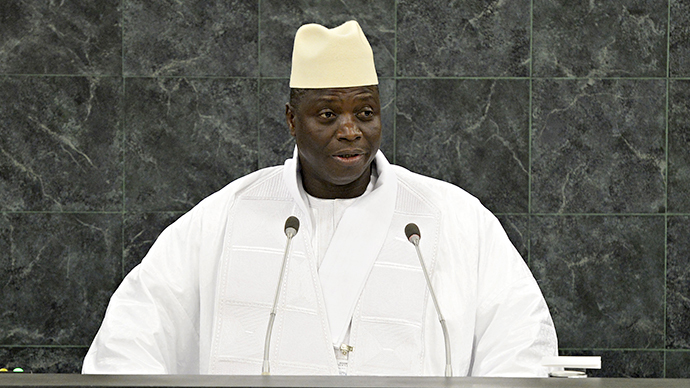 Gambian President Yahya Jammeh. u00e2u20acu201d AFP pic