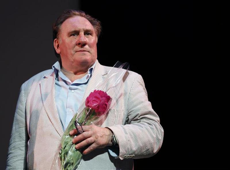 Actor Gerard Depardieu attends the first Russian Film Festival which pays a tribute to the French actor in Nice June 16, 2013. u00e2u20acu201d Reuters pic