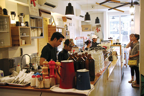 The laidback vibe of 40 Hands in the quiet Tiong Bahru neighbourhood