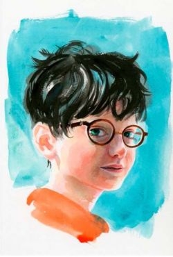 A new face for Harry Potter by Jim Kay. u00e2u20acu201d Afp-Relaxnews pic