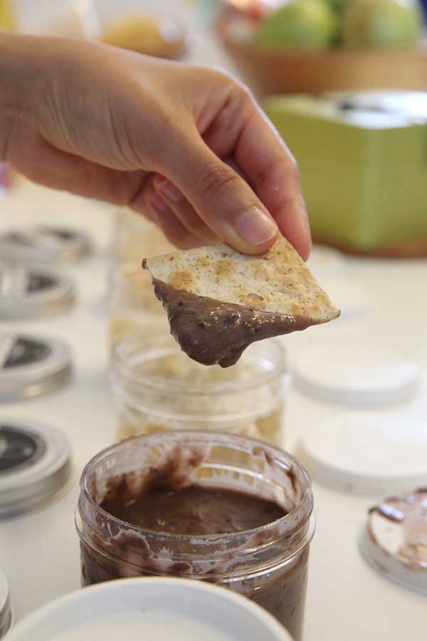 The Mexican Black Bean dip is out of this world! 