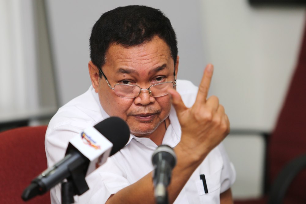 Perkasa and other Melayu NGO press conference on Archbishop Joseph Marino on 'Kalimah Allah' being use by Christian July 12, 2013. u00e2u20acu201c Picture by Choo Choy May