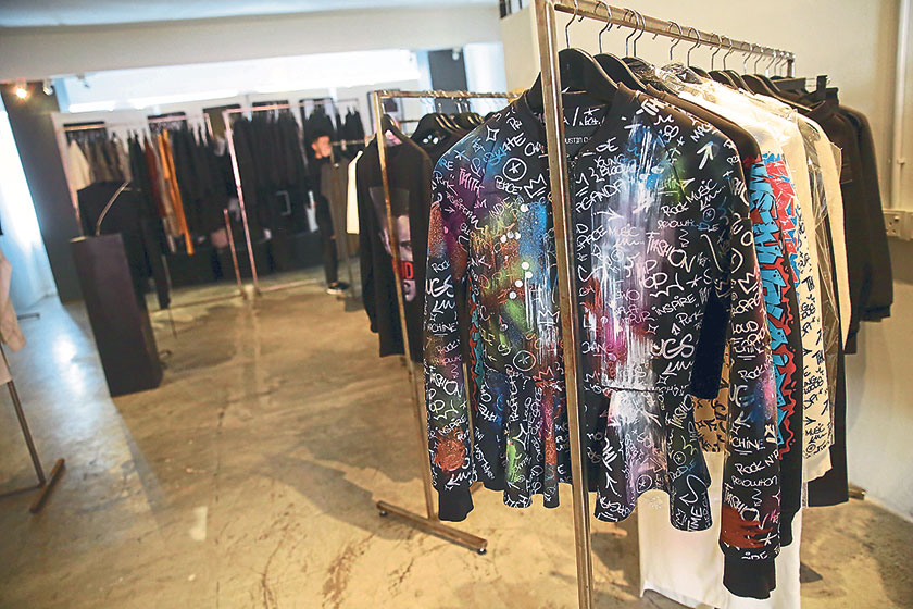 The young designer did many collaborations in the past year with industry icons