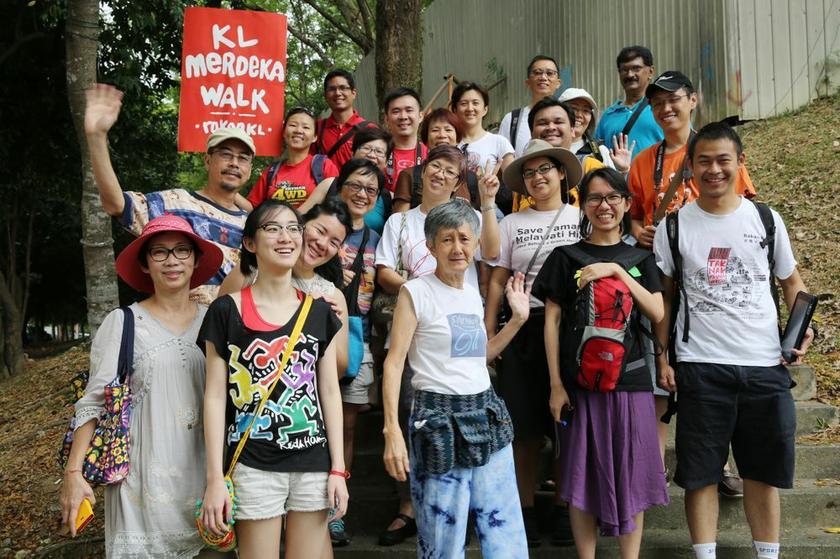 For the entire month of August, RakanKL will be conducting #KLMerdekaWalk in conjunction with the National Day celebrations and to commemorate the month in which Stadium Merdeka was completed.  – Picture by Choo Choy May
