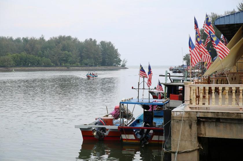 There are only about 100 boats at this fishing village in Kerteh. Many youths have gone to work in Petronas plants, leaving just the veterans in the fishing business, according to a fisherman. u00e2u20acu201d Picture by Choo Choy May