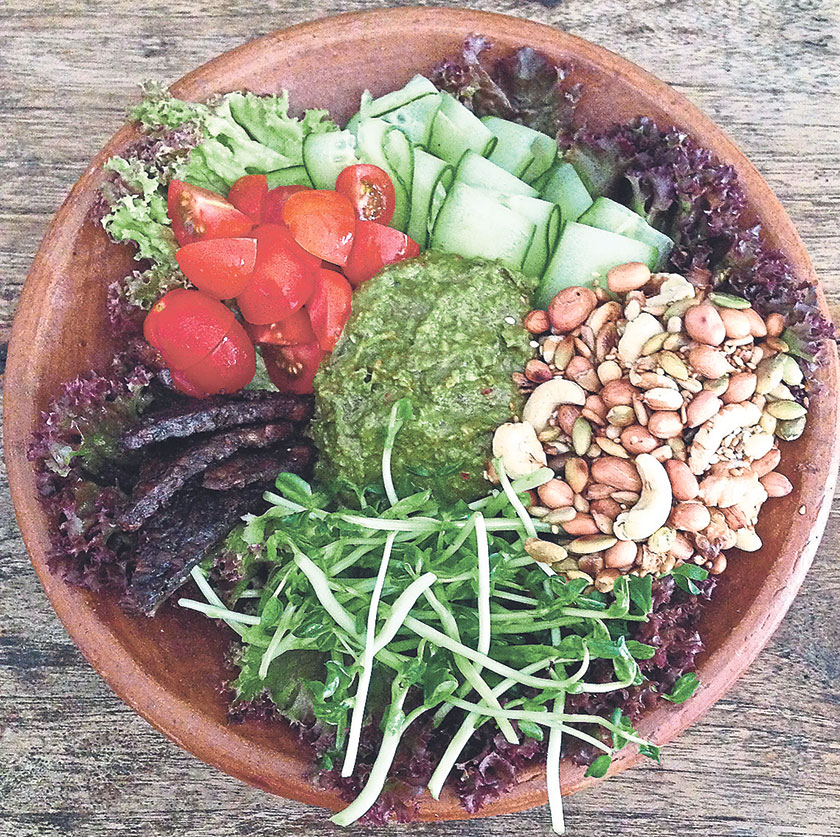 Eat clean, eat spicy with the Burmese fermented green tea paste salad