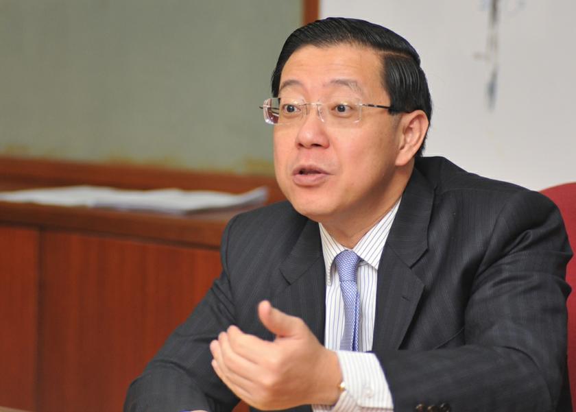 Penang Chief Minister Lim Guan Eng speaking to the press. u00e2u20acu201du00c2u00a0Picture by K.E. Ooin