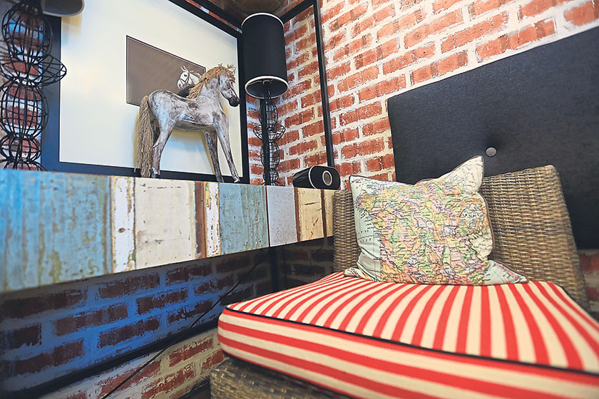 A cosy room on the Excelsior Floor