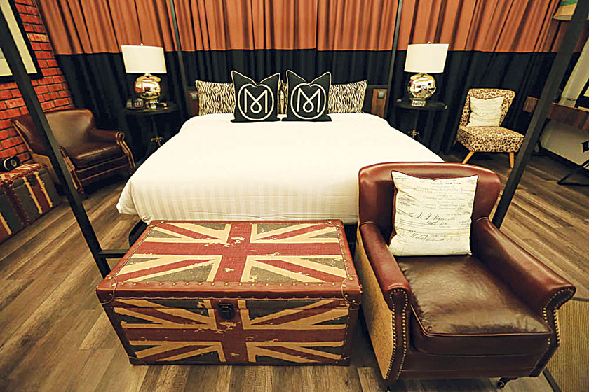 Experience a “colonial Malaya meets safari” theme on the Adventure Floor