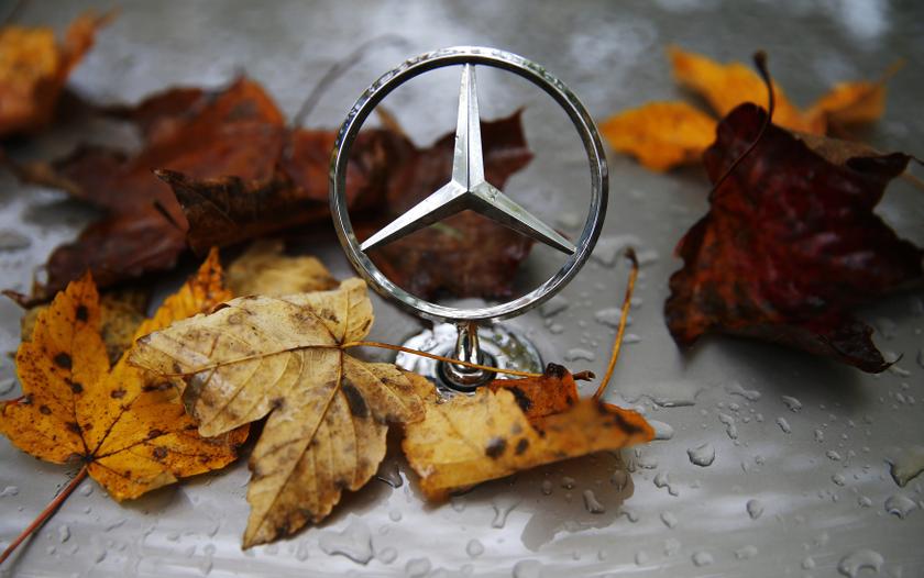 The emblem of German car manufacturer Mercedes-Benz, a subsidiary of Daimler AG, is pictured covered with raindrops at a parking lot in Hanau, 30km (19 miles) south of Frankfurt October 24, 2013. u00e2u20acu201d Reuters pic