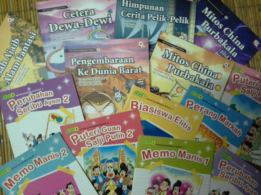 Buku-buku perlu mementingkan aspek bahasa dan sesuai bagi khalayak pelbagai kaum.
