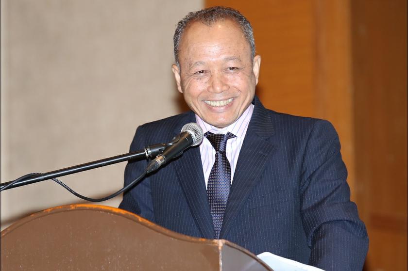 Chief Justice of Malaysia Tun Arifin Zakaria giving keynote address at the Malaysia Legal and Corporate Conference 2013 at Royale Chulan Hotel. - Picture by Siow Saw Feng