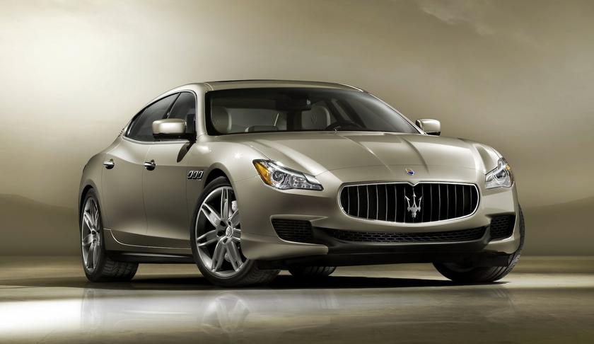 The Maserati Quattroporte. u00e2u20acu201d AFP pic