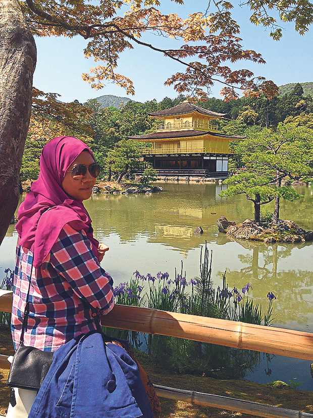 Lyana Ruslan visits one of the five villages in Cinque Terre, Italy