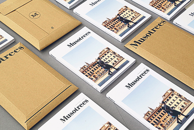 The magazine has the look and feel of an international publication