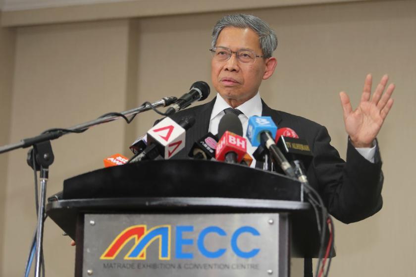 Datuk Seri Mustapa Mohamed. u00e2u20acu201d Picture by Choo Choy May