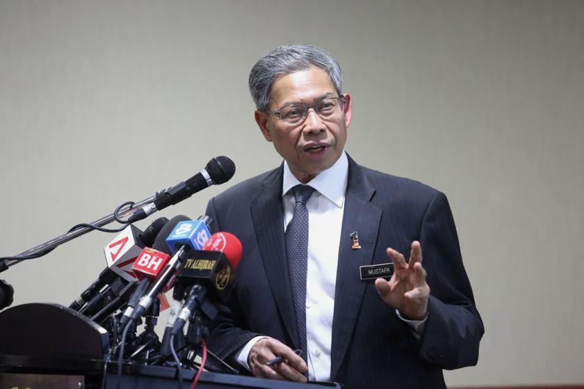 Datuk Seri Mustapa Mohamed. u00e2u20acu201d Picture by Choo Choy May