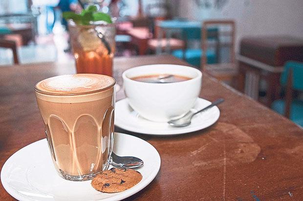 They serve various drinks from coffee, tea, beer to home brewed nutmeg or ginger sodas