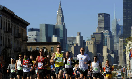 Obelkevich will be one of the 45,000 runners joining this yearu00e2u20acu2122s New York City Marathon. u00e2u20acu201d AFP pic