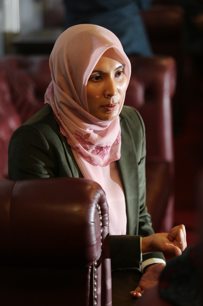 Nurul Izzah,Lembah Pantai MP. u00e2u20acu201c Picture by Choo Choy May