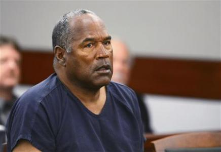 OJ Simpson appears at an evidentiary hearing in Clark County District Court in Las Vegas, Nevada May 14, 2013. - Reuters pic