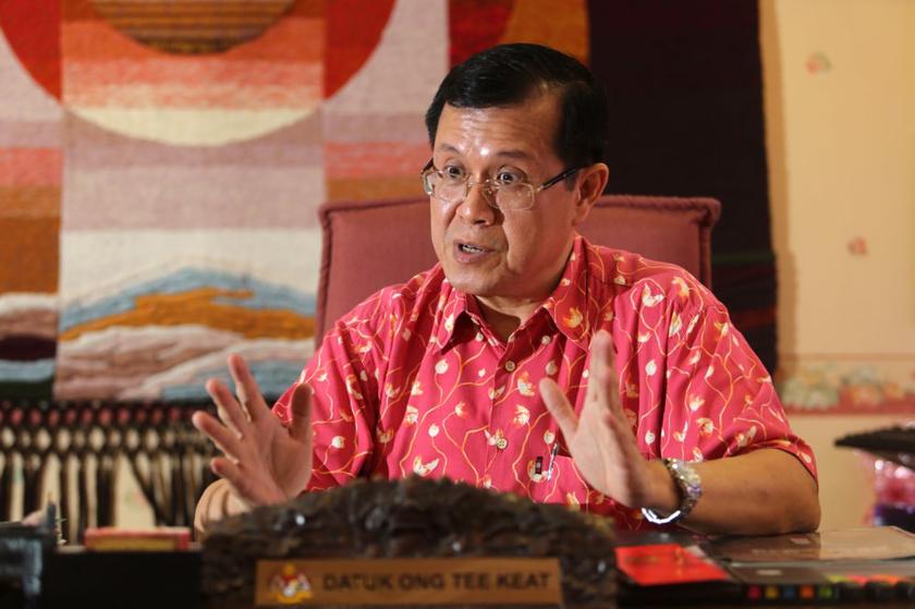 Ong Tee Keat   u00e2u20acu201d Picture by Choo Choy May