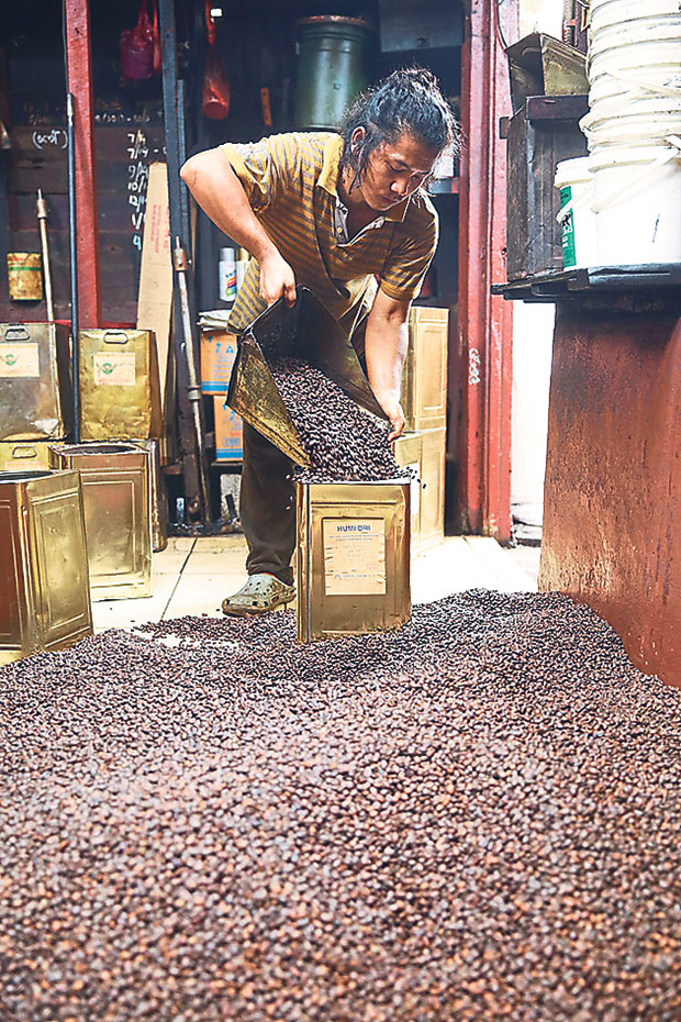 Can you guess whether these are green beans or roasted beans?