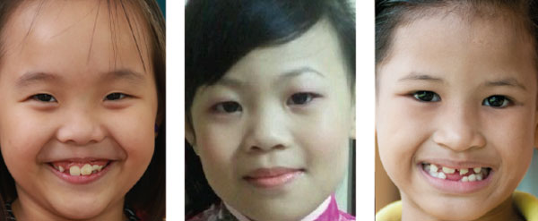 From left: Kasey Chen, Grace Chiang Ju Xin and Nur Masdinar Fathi