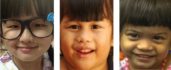 From left: Alice Phang Ze Ean, Elysha Umairah binti Elynordin and Nur Arfa Awadah Nuryusmal