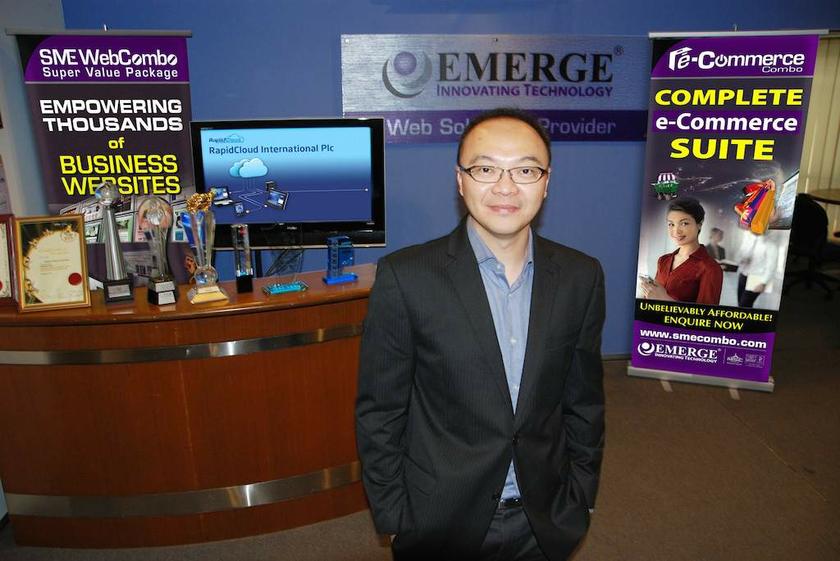 Rapid Cloud International Plc managing director Raymond Chee. u00e2u20acu201d Picture courtesy of Digital News Asia
