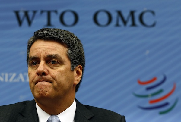 Roberto Azebedo, new Director-general of the World Trade Organisation (WTO), reacts before his first General Council meeting at the WTO headquarters in Geneva September 9, 2013. u00e2u20acu201d Reuters pic
