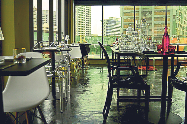 Small and cosy, Daniel wanted to recreate the petite cafés that are ubiquitous in Paris