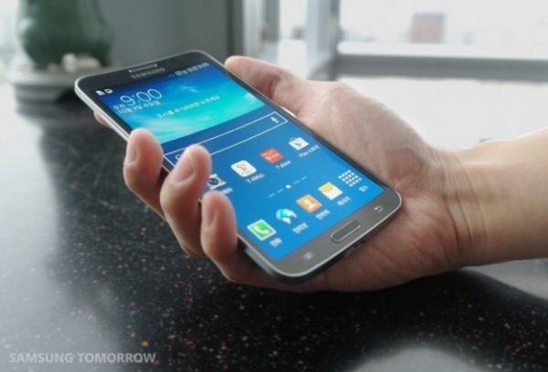 Samsung's Galaxy Round will be available initially only in the South Korean market. u00e2u20acu201d AFP pic