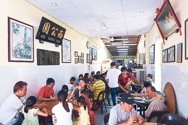 The restaurant is always packed especially during lunch hour